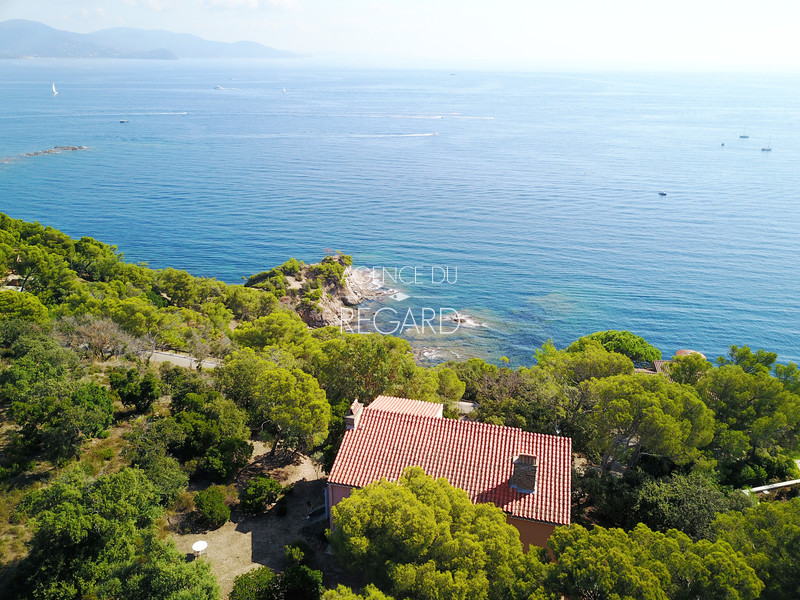 Sea view property in Cap Bnat - In second row from the sea.. THIS PROPERTY HAS BEEN SOLD AGENCE DU REGARD