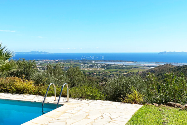 Property with sea view in la Londe les Maures