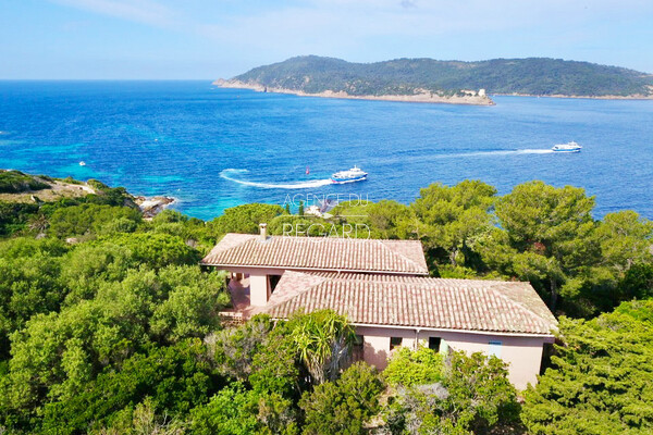 Property with sea view in Levant island