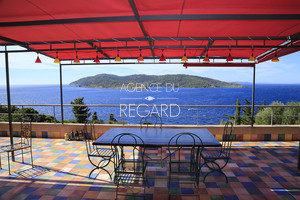 Villa with  sea view in Levant island , Hyres islands